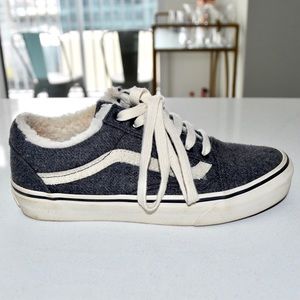 Madewell x Vans Sherpa Lined Shoes - Size 7